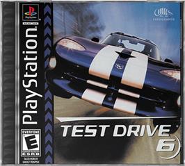 Box cover for Test Drive 6 on the Sony Playstation.
