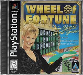 Box cover for Wheel of Fortune on the Sony Playstation.