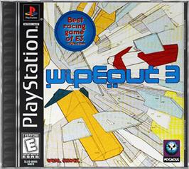 Box cover for Wipeout 3 / Destruction Derby 2 on the Sony Playstation.