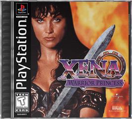 Box cover for Xena: Warrior Princess on the Sony Playstation.