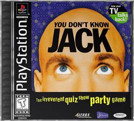 Box cover for You Don't Know Jack on the Sony Playstation.