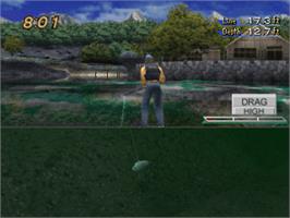 In game image of Championship Bass on the Sony Playstation.