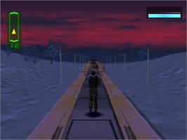 In game image of Covert Ops: Nuclear Dawn on the Sony Playstation.