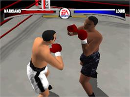 In game image of Knockout Kings on the Sony Playstation.