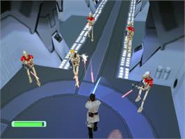 In game image of Star Wars: Episode I - The Phantom Menace on the Sony Playstation.
