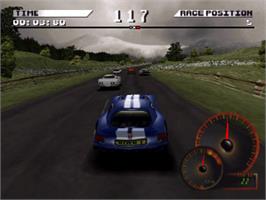In game image of Test Drive 4 on the Sony Playstation.