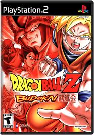 Box cover for Dragonball Z: Budokai on the Sony Playstation 2.
