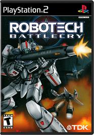 Box cover for Robotech: Battlecry on the Sony Playstation 2.