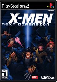 Box cover for X-Men: Next Dimension on the Sony Playstation 2.