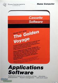 Box cover for Golden Voyage on the Texas Instruments TI 99/4A.