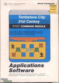 Box cover for Tombstone City: 21st Century on the Texas Instruments TI 99/4A.