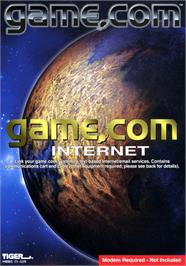 Box cover for Internet on the Tiger Game.com.