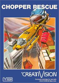 Box cover for Chopper Rescue on the VTech CreatiVision.