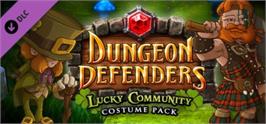 Banner artwork for Dungeon Defenders Lucky Costume Pack.