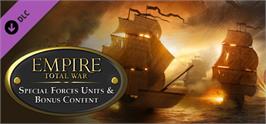 Banner artwork for Empire: Total War - Special Forces Units & Bonus Content.