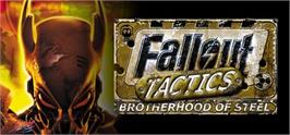 Banner artwork for Fallout Tactics: Brotherhood of Steel.