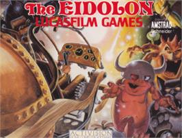 Box cover for Eidolon on the Amstrad CPC.