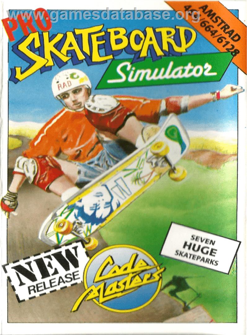 Pro Skateboard Simulator - Amstrad CPC - Artwork - Box