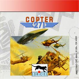 Box cover for Copter 271 on the Amstrad GX4000.