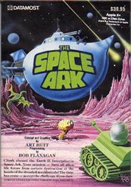 Box cover for Space Quarks on the Apple II.