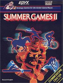 Box cover for Summer Games 2 on the Apple II.