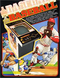 Advert for Atari Baseball on the Arcade.