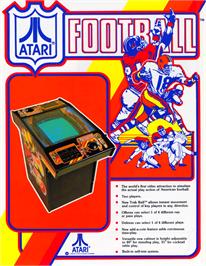 Advert for Atari Football on the Arcade.