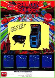 Advert for Balloon Bomber on the Arcade.