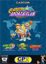 Advert for Capcom Sports Club on the Arcade.