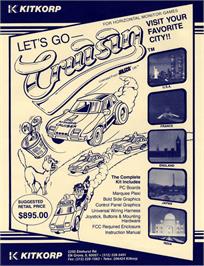 Advert for Cruisin on the Arcade.