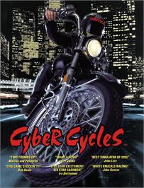 Advert for Cyber Cycles on the Arcade.