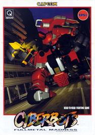 Advert for Cyberbots: Fullmetal Madness on the Arcade.