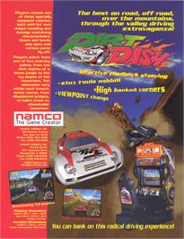 Advert for Dirt Dash on the Arcade.