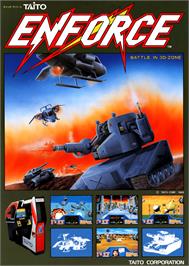 Advert for Enforce on the Arcade.