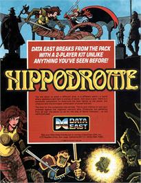 Advert for Hippodrome on the Arcade.