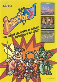 Advert for Insector X on the Arcade.