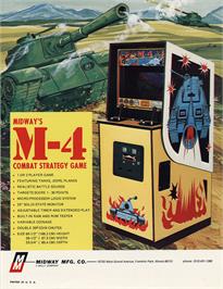 Advert for M-4 on the Arcade.