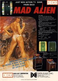 Advert for Mad Alien on the Arcade.