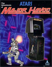 Advert for Major Havoc on the Arcade.