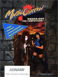 Advert for Martial Champion on the Arcade.