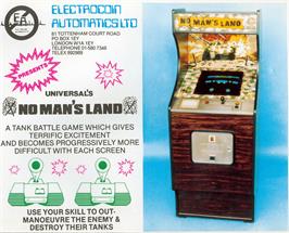 Advert for No Man's Land on the Arcade.