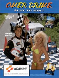 Advert for Over Drive on the Arcade.