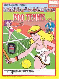 Advert for Pro Tennis on the Arcade.