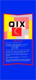 Advert for Qix II on the Arcade.