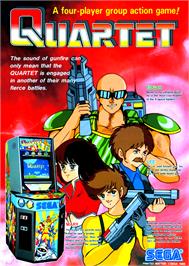 Advert for Quartet 2 on the Arcade.