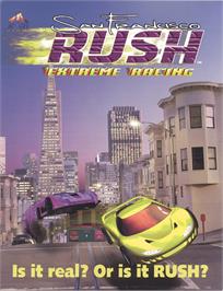 Advert for San Francisco Rush on the Arcade.