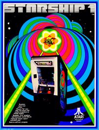 Advert for Starship 1 on the Arcade.