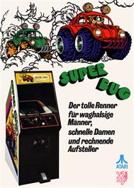 Advert for Super Bug on the Arcade.