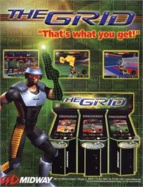 Advert for The Grid on the Arcade.