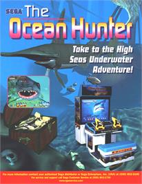 Advert for The Ocean Hunter on the Arcade.